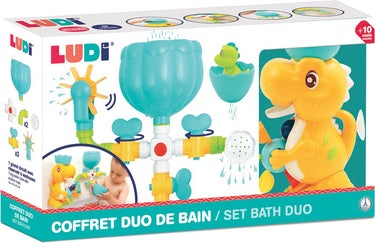 Ludi - badset dino - waterbaan - badspeelgoed