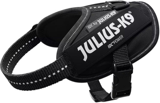 Julius k9 julius-k9 idc powertuig - hondentuig - 2xs - baby 2 - zwart