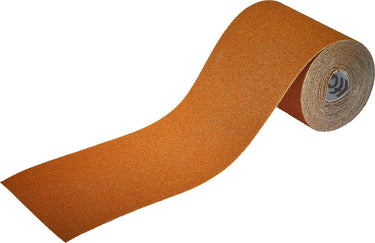 Wolfcraft - schuurpapier korrel 80 - rol voor hout metaal - 5 m × 93 mm - 3172000