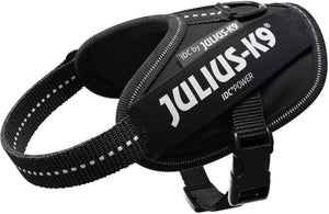 Julius k9 julius-k9 idc powertuig - hondentuig - 2xs - baby 2 - zwart
