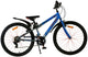 Volare rocky kinderfiets - 24 inch - blauw - 7 speed