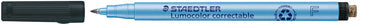 Staedtler viltstift ohp lumo f 305 correctable zw | omdoos a 10 stuk | 10 stuks