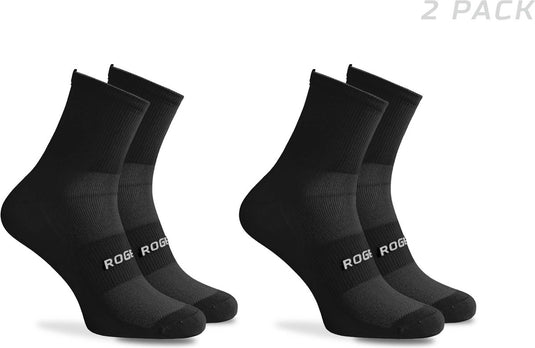 Rogelli essential fietssokken - 2-pack - zwart - 44 47