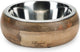 Designed by lotte mandira - hondenvoerbak - hout - 21 cm l