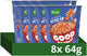 Knorr good noodles - pittige kip - klaar in 3 minuten - 8 x 64 g