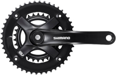 Shimano crankstel tourney ty501 46-30t 7 8s 170 mm zwart