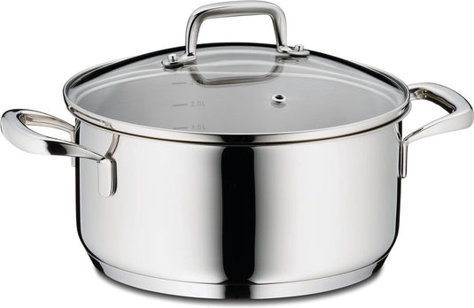 Kela kookpan rvs, 2,4 l - | flavoria