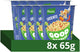 Knorr good noodles - groente - klaar in 3 minuten - 8 x 65 g