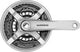 Shimano crankstel fc-ty501 6 7 8 speed 170mm 42x34x24t met kettingscherm - zilver