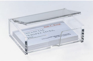 Sigel visitekaarthouder va112 acryl transparant
