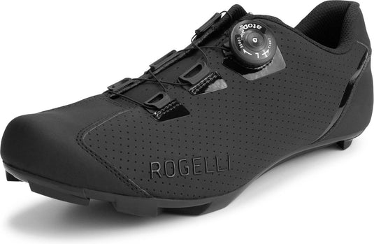 Rogelli r-400 fietsschoenen heren en dames - zwart - 42