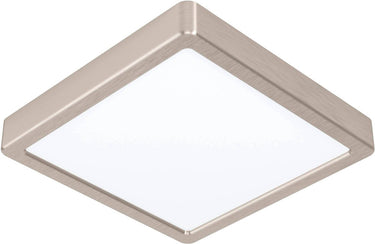 Eglo fueva 5 opbouwlamp - led - 21 cm - grijs - dimbaar