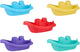 Let's play eddy toys badbootjes 5 stuks – badspeelgoed kinderen – drijvende bootjes – water speelgoed bad en zwembad