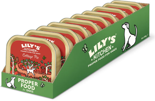 Lily's kitchen - hondenvoer - natvoer - cottage pie - 10 x 150 g