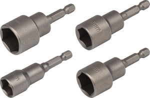 Kreator - accessories - krt062500 - magnetische dopsleutelbitset - 13-15-17-19mm - 4 st.