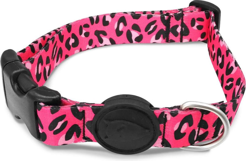 Load image into Gallery viewer, Morso halsband hond gerecycled bubble leo roze
