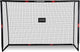 Dunlop voetbaldoel - voetbal goal 300 x 200 x 120 cm - voetbalgoal groot - buitenspeelgoed voor kinderen en volwassenen - snelle montage - voetbal training doel - metaal - zwart rood