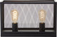 Brilliant maze - tafellamp - e27 max 2x60w - zwart