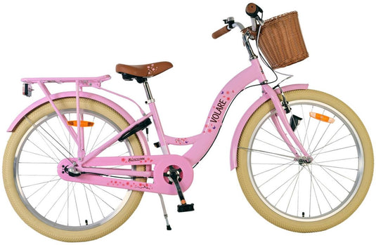 Shimano blossom kinderfiets - meisjes - 24 inch - roze - nexus 3