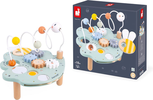 Janod - sweet cocoon - houten activiteitentafel blad