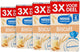 Nestlé pyjamapapje biscuit - babyvoeding 6+ maanden - gebruiksklaar - 4 stuks 3 x 250ml
