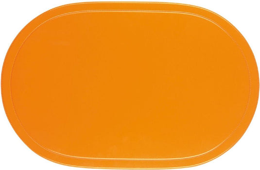 Westmark set van 4 placemats, 45,5 x 29 cm, vinyl, oranje, saleen-collectie: fun