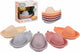 Johntoy bioplastic badbootjes happy world 5 stuks stapelbaar speelgoed.