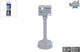 Kids globe flitspaal met licht en geluid, 12cm