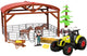 Toi-toys ackers ville paardenstal met tractor licht en geluid speelset, 14dlg.