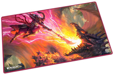 Ultimate guard play-mat magic: the gathering ''tarkir: dragonstorm'' - design 6