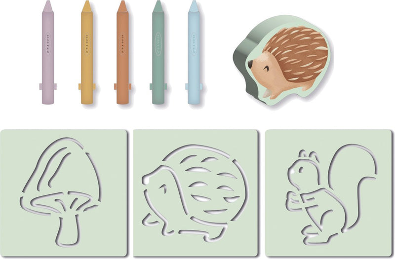 Load image into Gallery viewer, Little dutch badkrijtjes forest friends - 9dlg.

