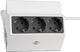 Brennenstuhl klembare stekkerdoos 3-voudig 3m h05vv-f 3g1,5 wit antraciet