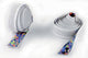 Cinelli caleido ribbon stuurlint, wit