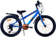 Volare nerf kinderfiets - jongens - 20 inch - satijn blauw - 6 speed