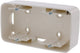 Busch-jaeger reflex opbouwraam - opbouw - 2-voudig - polarwit