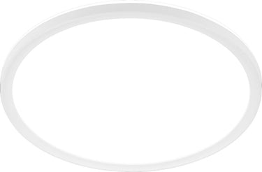 Briloner slim - plafondlamp - rond - led plafonniére - met achtergrondverlichting - 22w - ø42cm - wit