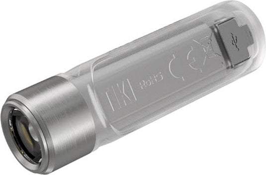 Nitecore tiki zaklamp werkt op een accu led, uv-led 300 lm 12 g