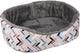 Flamingo knaagdierenmand clavio ovaal - slaapplaats - 35x28x11 cm multi-color