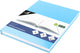 Kangaro schrift - a5 - lijn - 160 pagina's - 80 grams - harde kaft - pastel blauw - 5 stuks