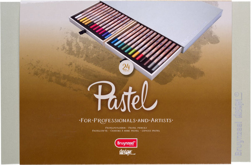Load image into Gallery viewer, Bruynzeel design pastelpotlood box | 24 kleuren

