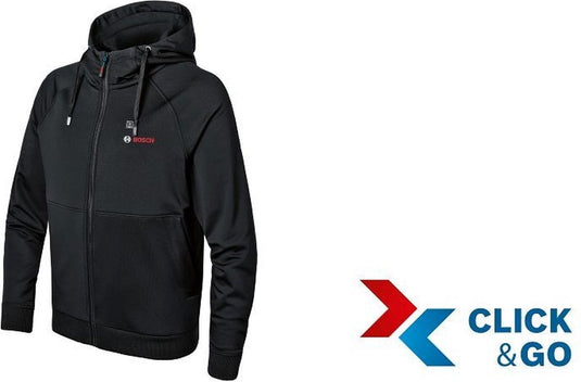 Bosch ghh 12+18v xa s verwarmde hoodie in doos - 06188000ep