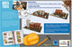 Brick trick bouwset xl bouwplaats - creatief speelgoed met echte stenen.