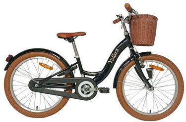 Volare ashley kinderfiets - meisjes - 24 inch - zwart