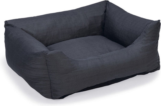 Beeztees hondenmand sofixa - hondenmanden - hond - antraciet - 80 x 70 x 25 cm
