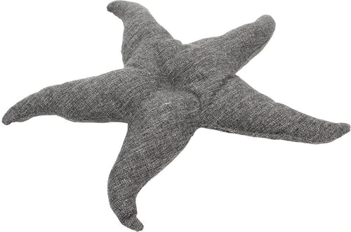 Duvo eco pluche zeester xl - 44x43x6cm grijs