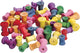 Colorations - gekleurde houten klossen, set van 50