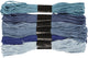 Creativ company cc borduurgaren 1 mm blauw 6 stuks