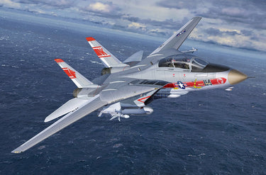 Revell modelbouwpakket vliegtuigen - 03782 grumman f-14a tomcat - straaljager plastic - 1:144 - modelbouw