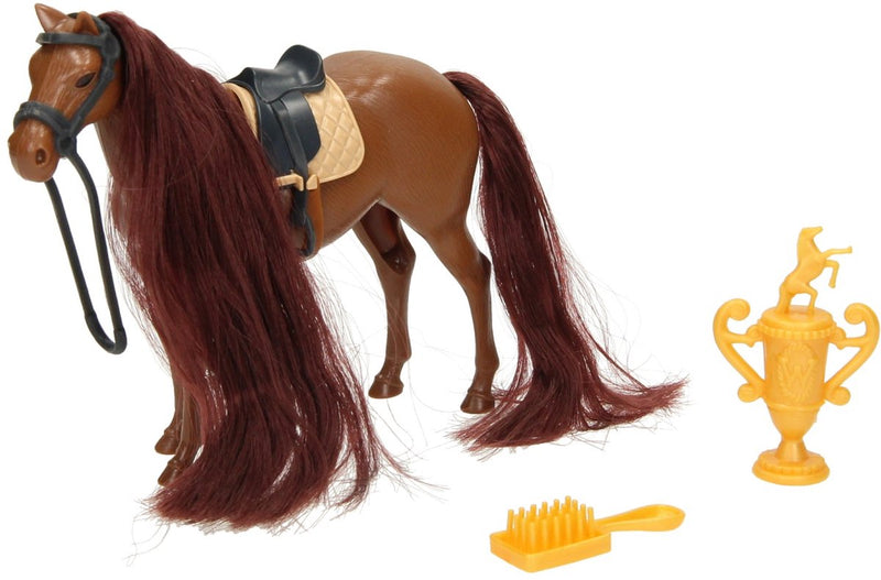Load image into Gallery viewer, Lobbes speelgoed bv paard met kammetje en beker

