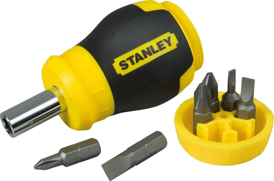 Stanley handgereedschap multibit stubby schroevendraaier - 0-66-357